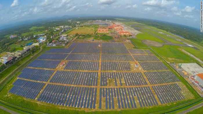 World`s first solar airport no longer pays for electricity